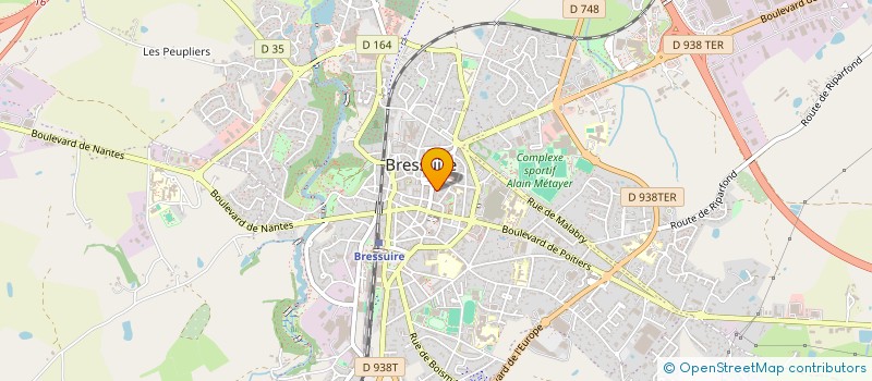 localisation de l'entreprise MONSIEUR FELIX VITADIER  BRESSUIRE