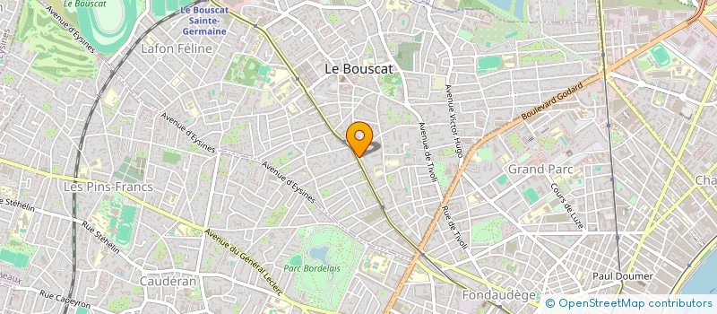 localisation de l'entreprise MONSIEUR FELIX WATTEZ  LE BOUSCAT