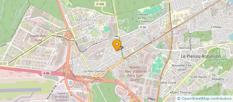 localisation de l'entreprise MONSIEUR FELIX WLODY à CLAMART