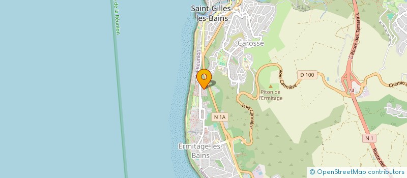 localisation de l'entreprise MONSIEUR FELIX ZIEGLER  SAINT-PAUL