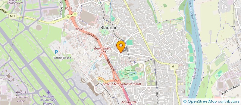 localisation de l'entreprise MONSIEUR FELY ANDRIANANTOANDRO à BLAGNAC