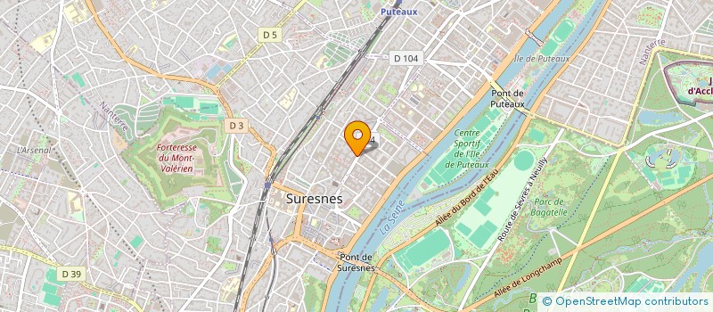 localisation de l'entreprise MONSIEUR FEMI ADANDE à SURESNES