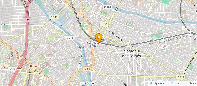 localisation de l'entreprise MONSIEUR FEMI FEUILLEBOIS à SAINT-MAUR-DES-FOSSES