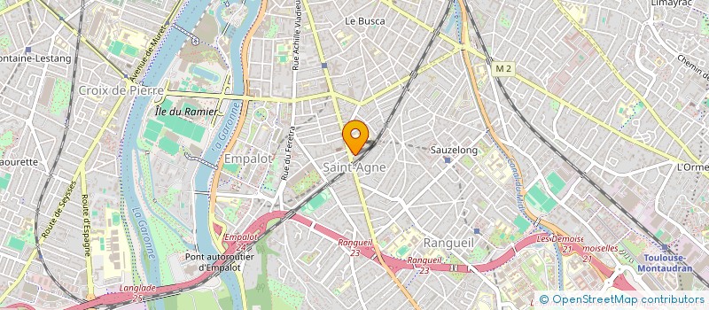 localisation de l'entreprise MONSIEUR FEMMI-OMAR ISA  TOULOUSE