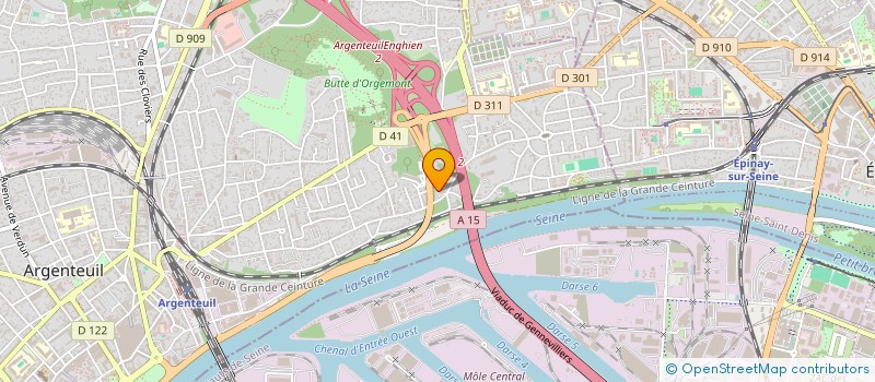 localisation de l'entreprise MONSIEUR FENEL BELUS  ARGENTEUIL