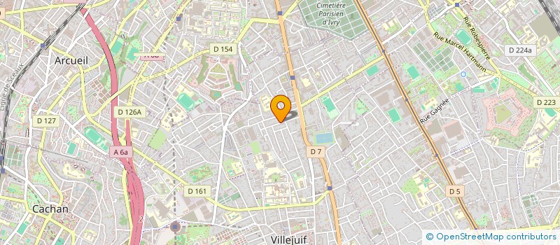 localisation de l'entreprise MONSIEUR FENG CHAO WAN  VILLEJUIF