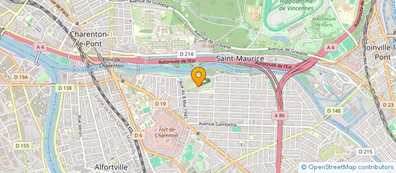 localisation de l'entreprise MONSIEUR FENGWEN WANG  MAISONS-ALFORT