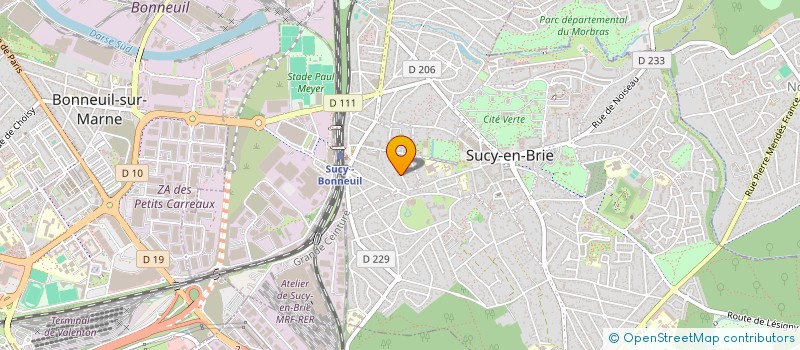 localisation de l'entreprise MONSIEUR FEODOR GUZUN  SUCY-EN-BRIE