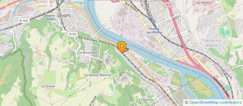 localisation de l'entreprise MONSIEUR FERAMUS UNAL à GIVORS