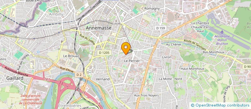 localisation de l'entreprise MONSIEUR FERAS EL FARI  ANNEMASSE