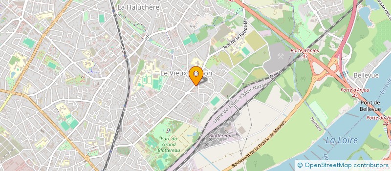 localisation de l'entreprise MONSIEUR FERAS HAMED à NANTES