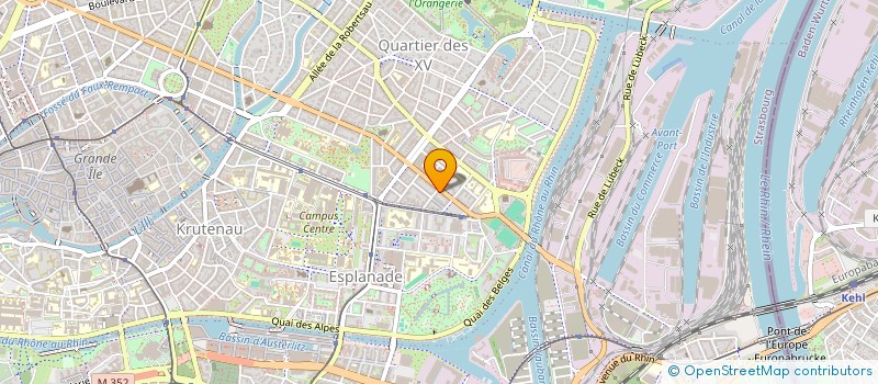 localisation de l'entreprise MONSIEUR FERAT DUMLUPINAR  STRASBOURG