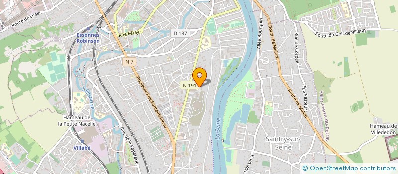 localisation de l'entreprise MONSIEUR FERDAOUI ABDESSAMAD à CORBEIL-ESSONNES