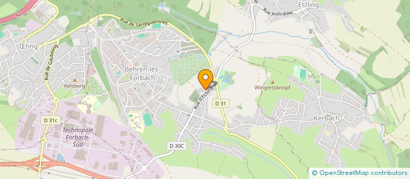 localisation de l'entreprise MONSIEUR FERDI DIBRANI  BEHREN-LES-FORBACH