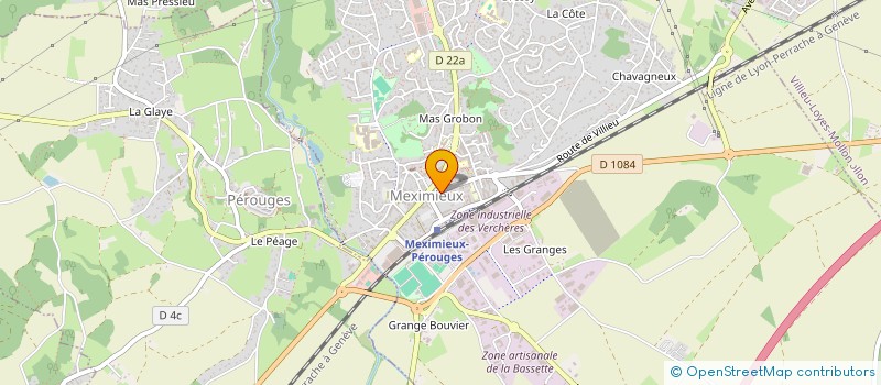 localisation de l'entreprise MONSIEUR FERDI ONCUL à MEXIMIEUX