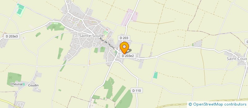 localisation de l'entreprise MONSIEUR FERDI OZTURK  SAINTE-SOULLE