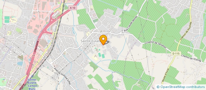 localisation de l'entreprise MONSIEUR FERDI SEVER  SAINTE-EULALIE