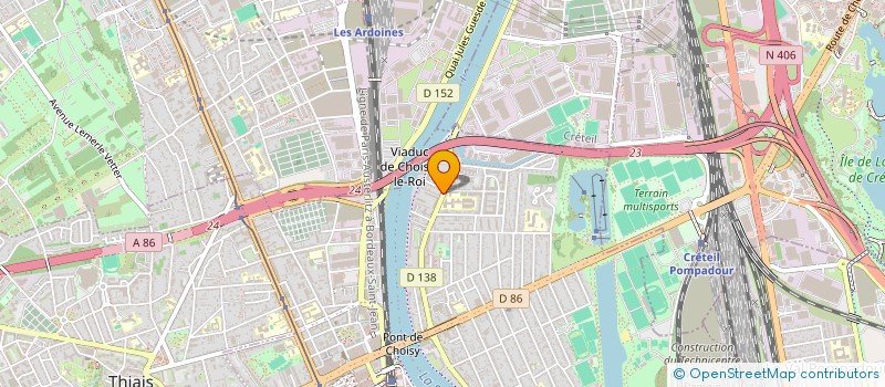 localisation de l'entreprise MONSIEUR FERDI TURAN  CHOISY-LE-ROI