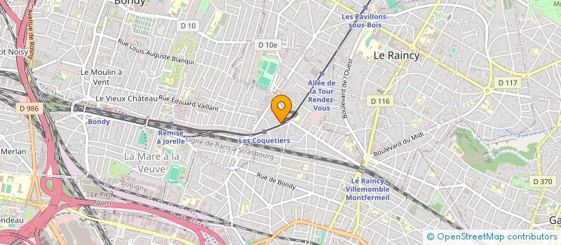 localisation de l'entreprise MONSIEUR FERDINAND BANZA à VILLEMOMBLE