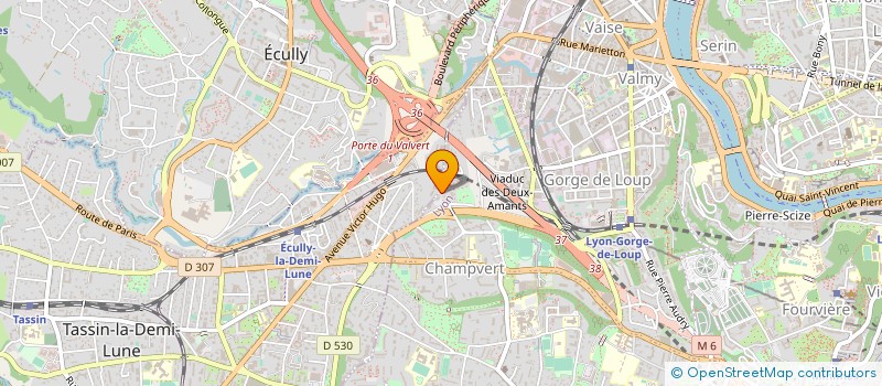 localisation de l'entreprise MONSIEUR FERDINAND BARONIAN  LYON