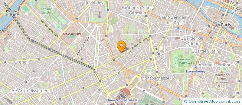 localisation de l'entreprise MONSIEUR FERDINAND BIGARD  PARIS