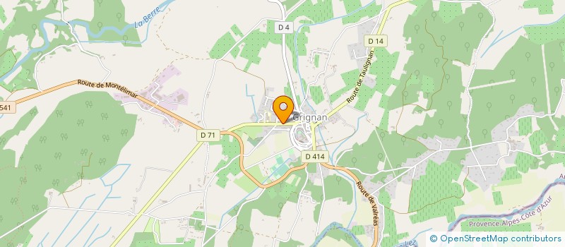 localisation de l'entreprise MONSIEUR FERDINAND COLONNA-CESARI à GRIGNAN