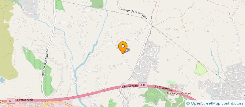 localisation de l'entreprise MONSIEUR FERDINAND DE BOURBON  ROQUEBRUNE-SUR-ARGENS