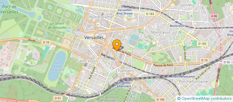 localisation de l'entreprise MONSIEUR FERDINAND DE JONGH à VERSAILLES