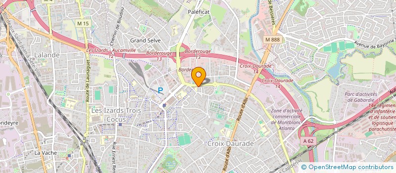 localisation de l'entreprise MONSIEUR FERDINAND DJAMMEN NZEPA  TOULOUSE