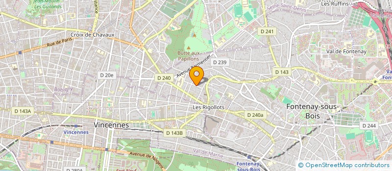 localisation de l'entreprise MONSIEUR FERDINAND DUPUIS à FONTENAY-SOUS-BOIS