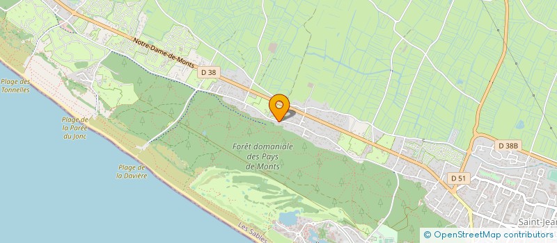 localisation de l'entreprise MONSIEUR FERDINAND GUILBAUD  SAINT-JEAN-DE-MONTS