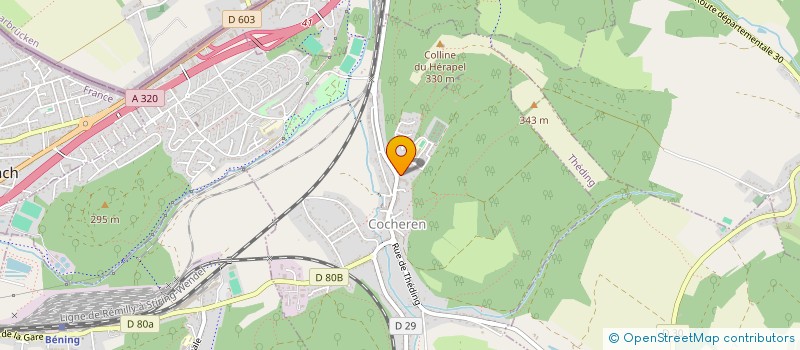 localisation de l'entreprise MONSIEUR FERDINAND HAAG  ROSBRUCK