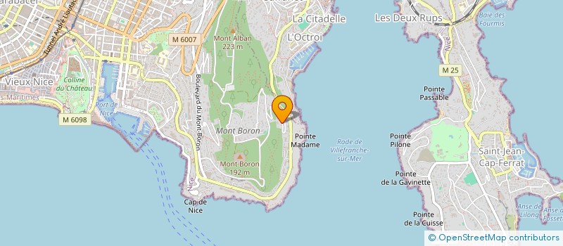 localisation de l'entreprise MONSIEUR FERDINAND KINSKY à NICE