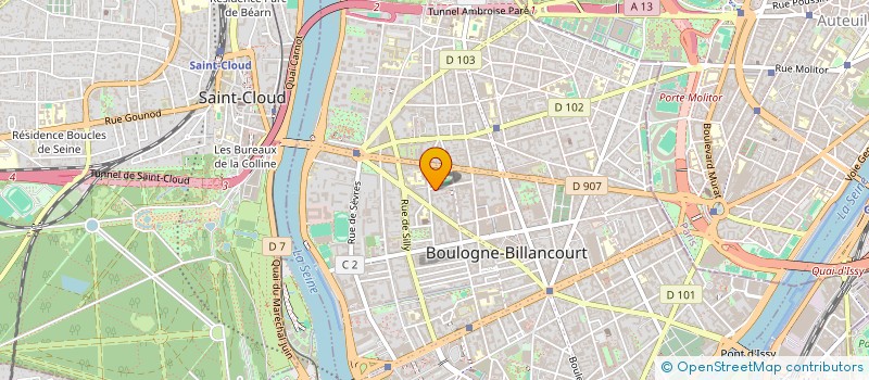localisation de l'entreprise MONSIEUR FERDINAND KOPINITS à BOULOGNE-BILLANCOURT