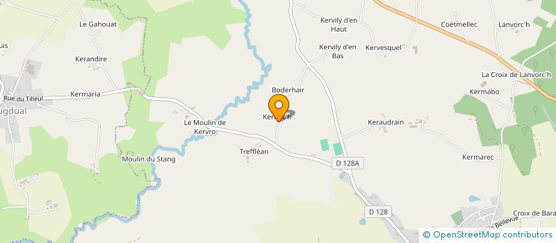 localisation de l'entreprise MONSIEUR FERDINAND LE MAUR à PLOERDUT