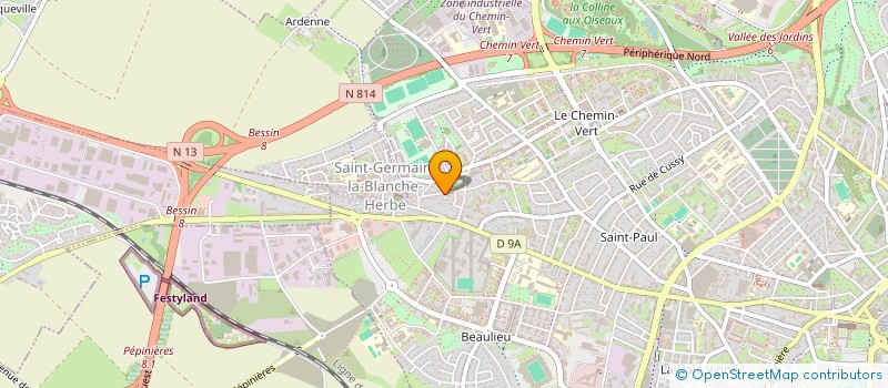 localisation de l'entreprise MONSIEUR FERDINAND MARION à CAEN