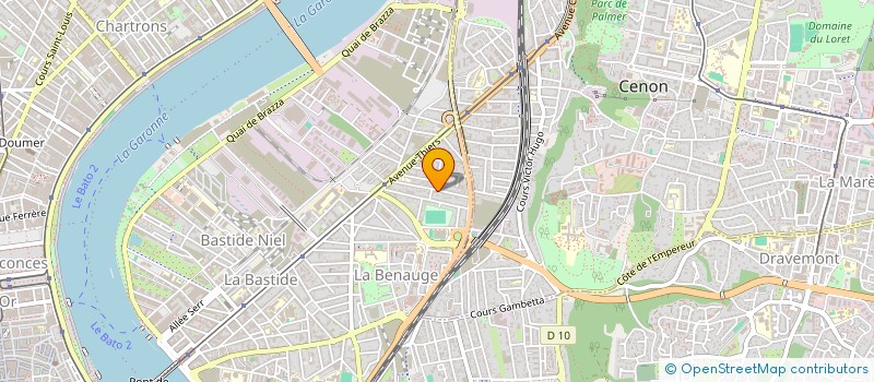 localisation de l'entreprise MONSIEUR FERDINAND MASCART  BORDEAUX