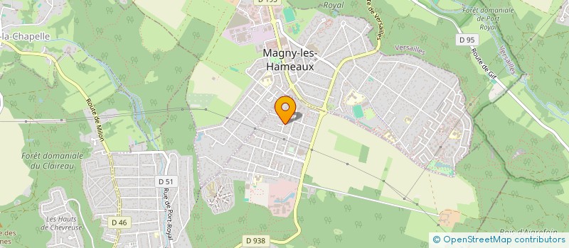 localisation de l'entreprise MONSIEUR FERDINAND MOUKALA  SAINT-REMY-LES-CHEVREUSE