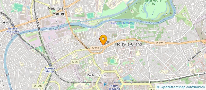 localisation de l'entreprise MONSIEUR FERDINAND MUSINDE MASUDI  NOISY-LE-GRAND