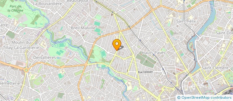 localisation de l'entreprise MONSIEUR FERDINAND POUHE KANGA à NANTES