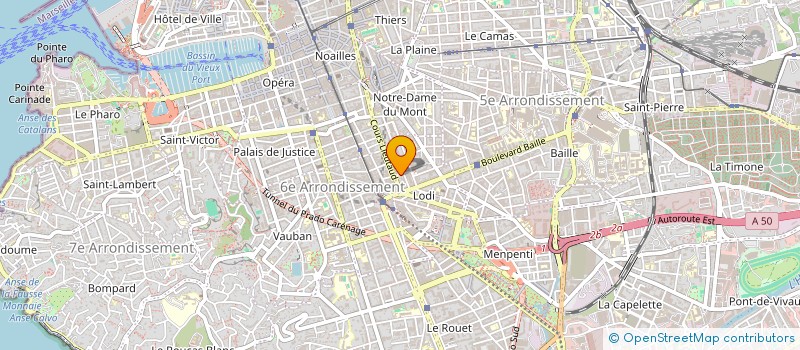 localisation de l'entreprise MONSIEUR FERDINAND QUET  MARSEILLE