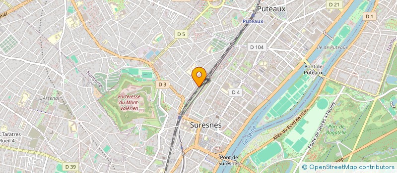 localisation de l'entreprise MONSIEUR FERDINAND RITTER VON MARX à SURESNES