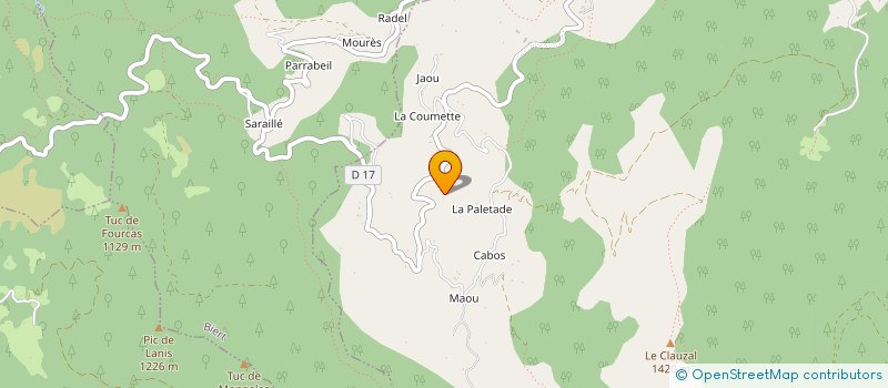 localisation de l'entreprise MONSIEUR FERDINAND THEILE à MASSAT