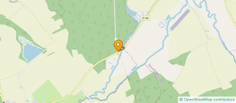 localisation de l'entreprise MONSIEUR FERDINAND VROOMANS  VILLE-SUR-TOURBE