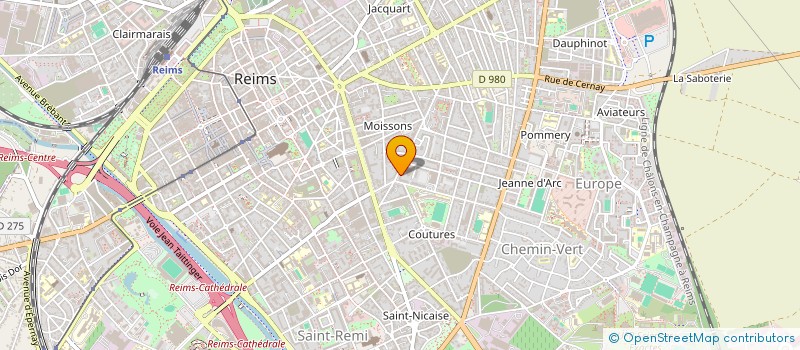 localisation de l'entreprise MONSIEUR FERDINANT BARSEGHYAN  REIMS