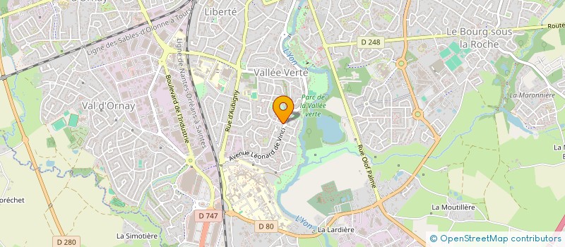 localisation de l'entreprise MONSIEUR FEREJ ABDELLA à LA ROCHE-SUR-YON