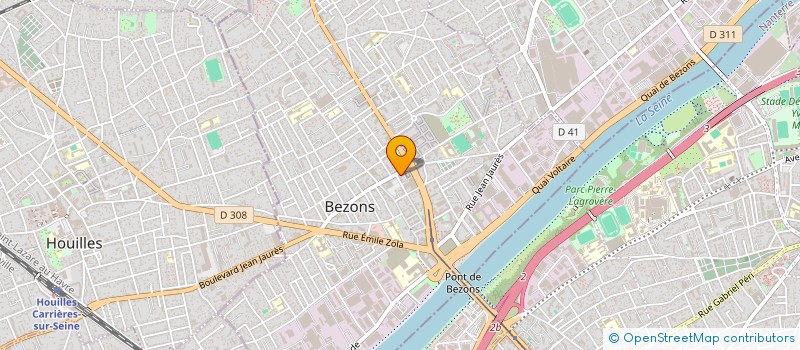 localisation de l'entreprise MONSIEUR FERENC CSEDO à BEZONS