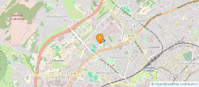 localisation de l'entreprise MONSIEUR FERENC MOCZI  BESANCON