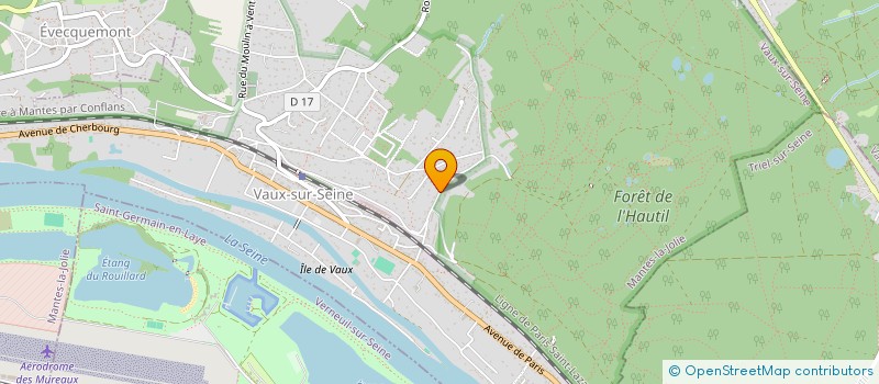 localisation de l'entreprise MONSIEUR FERGAL DAY  VAUX-SUR-SEINE