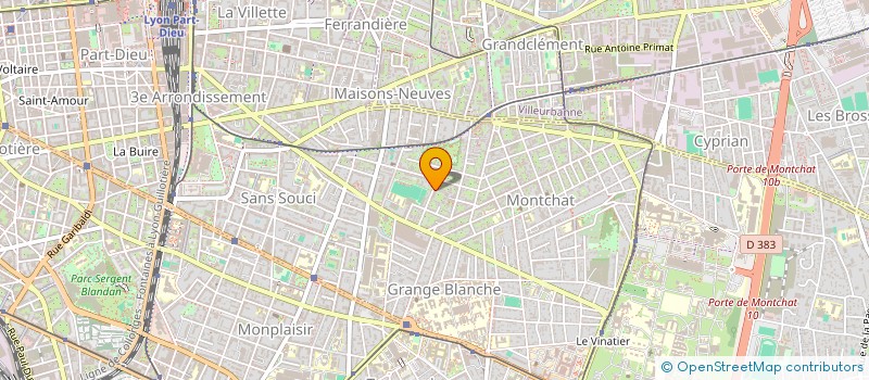 localisation de l'entreprise MONSIEUR FERGAL MECHIN  LYON